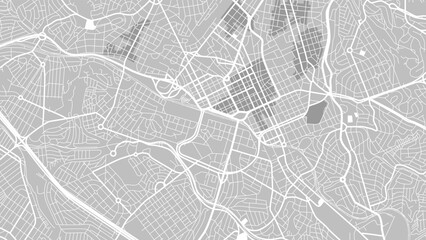 Naklejka premium Digital web background of Campinas. Vector map city which you can scale how you want.