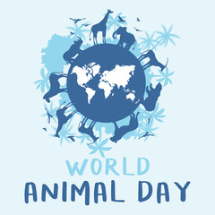 World Animal Day on October 4.
