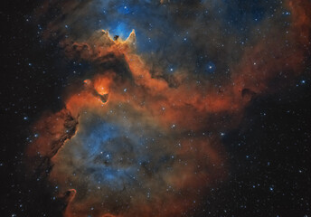 Fototapeta na wymiar Nebulosa IC 1848 