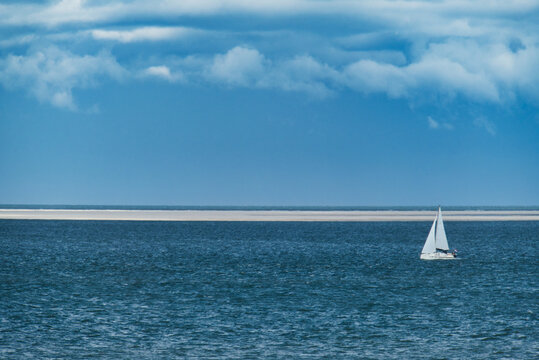 Segelyacht auf der Nordsee
Den Helder/Texel