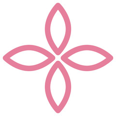 Abstract decoration icon