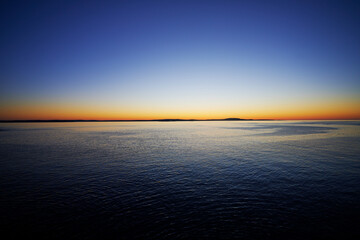 View of the sunrise from Schooner Head Overlook, Acadia National Park, Maine