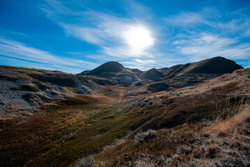 landscape in the morning