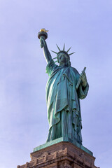 Obraz premium The Statue of Liberty at New York City