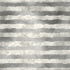 Monochrome Washed Effect Textured Striped Pattern