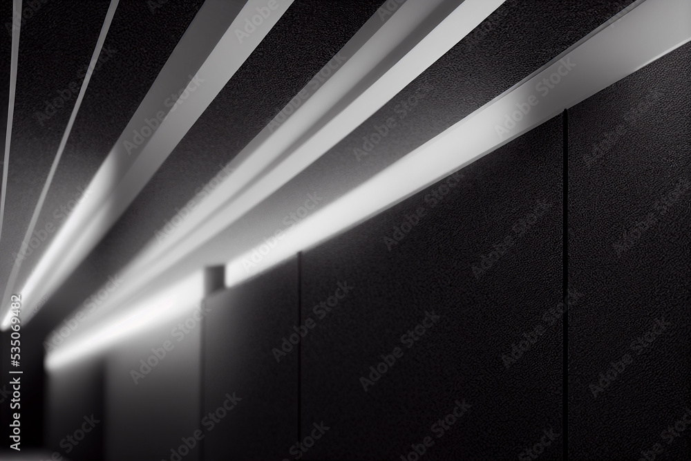 Poster reworked modern architecture photo featuring spacious empty area for text placement. abstract busine