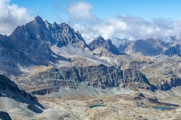 Nel vallone di Bellino, tra Rocca Senghi ed ilMonte Maniglia (alta Valle Varaita, provincia di...