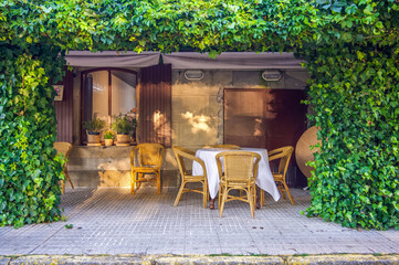 Restaurant in Villagarcia, Spain