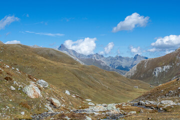Nel vallone di Bellino, tra Rocca Senghi ed ilMonte Maniglia (alta Valle Varaita, provincia di...