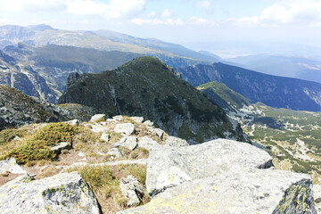 Summer landscape of Rila Mountain near Lovnitsa peak, Bulgaria