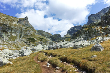 Summer landscape of Rila Mountain near Lovnitsa peak, Bulgaria