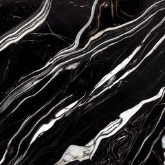 Obraz na płótnie Canvas black and white marble texture, black and white background