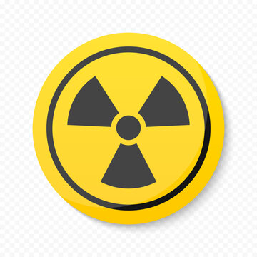 Radiation hazard. Radioactive threat alert. Radioactive icon. Radiation symbol. Radiation icon.