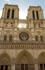 Fototapeta na wymiar Notre dam cathedral 