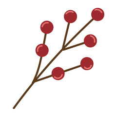 branch with berries