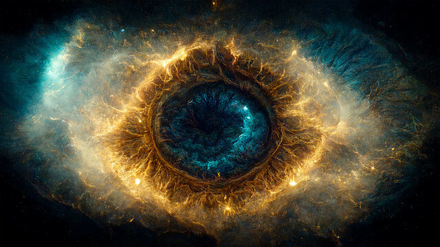 The Eye OF God - Space, Background 