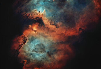 Nebulosa IC1498 - obrazy, fototapety, plakaty