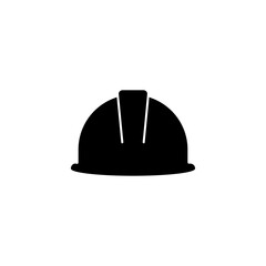 Helmet icon vector for web and mobile app. Motorcycle helmet sign and symbol. Construction helmet icon. Safety helmet