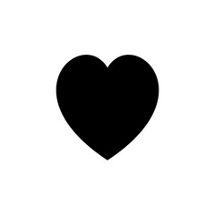 Love icon vector for web and mobile app. Heart sign and symbol. Like icon vector.