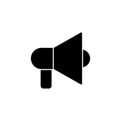 Megaphone icon vector for web and mobile app. Loudspeaker sign and symbol