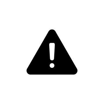 Exclamation danger sign for web and mobile app. attention sign and symbol. Hazard warning attention sign