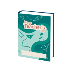 book illustration fo world teacher's day 2022 