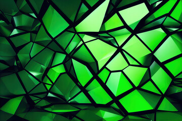 green abstract shapes background wallpaper