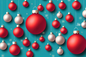 Christmas decoration pattern background wallpaper