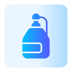 water bottle gradient icon