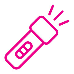 flashlight gradient icon