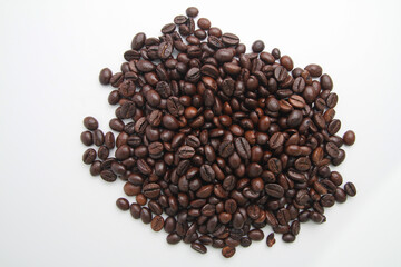 Coffee beans background