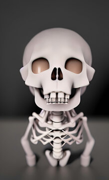 A halloween skull