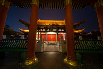 Obraz premium ancient chinese building temple in Liuzhou