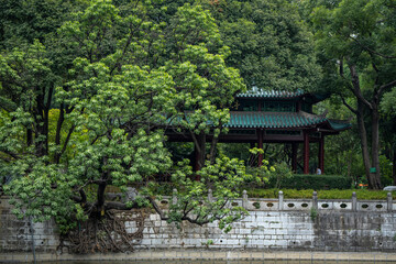 travel in Liuzhou temple guangxi China