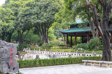 travel in Liuzhou temple guangxi China