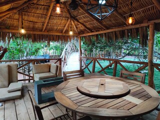 comedor en palapa