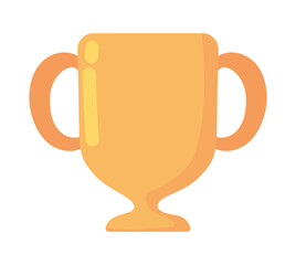 trophy icon isolated