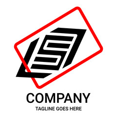 Very cool number 5 logo design.