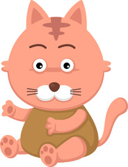 cartoon cute cat