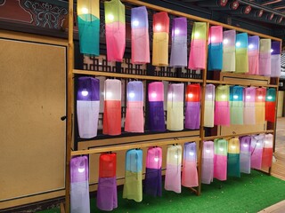 korean traditional lanterns