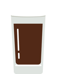 beer glassware illustration	
