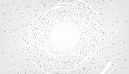 Digital technology background. Abstract tech visual for science template. Futuristic background with dots combination. © Windawake