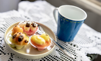 cup of coffee and cake