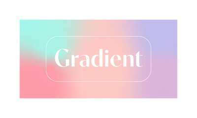 gradient background with monoline line aesthetic