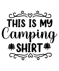 Fototapeta na wymiar Camping SVG Bundle, 42 Camping Svg, Camper Svg, Camp Life Svg, Camping Sign Svg, Summer Svg, Adventure Svg, Campfire Svg, Camping cut files, Camping SVG Bundle, Camping Crew SVG, Camp Life SVG, Funny 