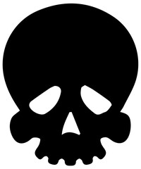 Skull PNG image.