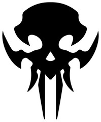 Skull PNG image.