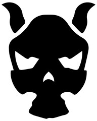 Skull PNG image.