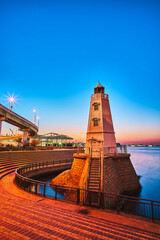 旧堺灯台 - Old Sakai Lighthouse in Osaka, Japan