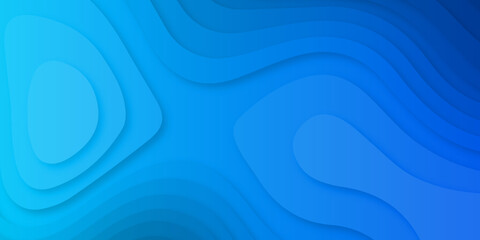 Trending modern abstract blue papercut out background texture design. For web, wall paper, brochure and other pattern designs. green abstract multi-layer 3d seamless background.